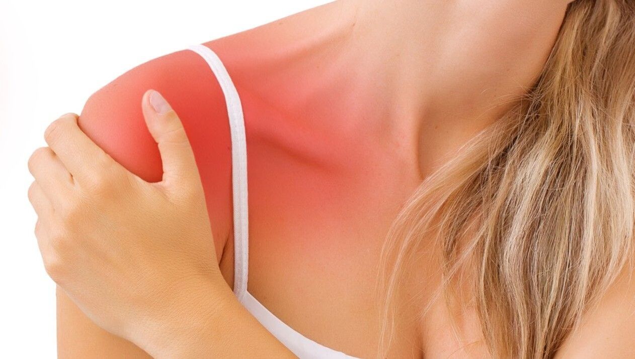 Schmerzen im Schultergelenk aufgrund von Arthrose